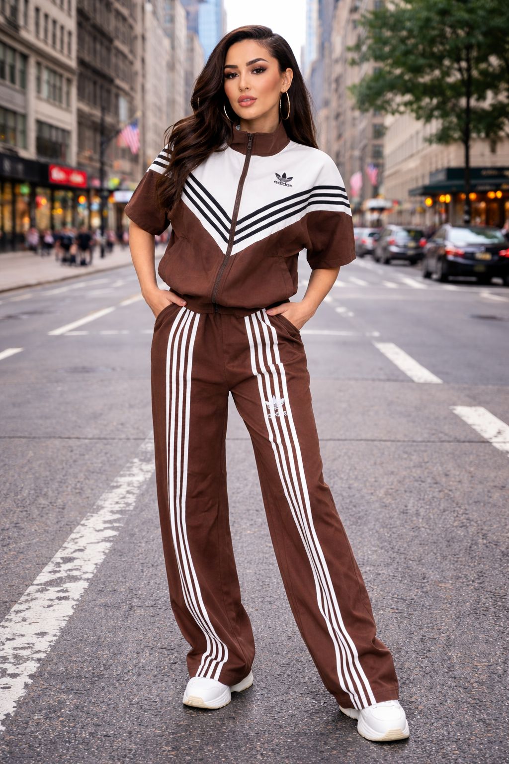 Monochrome Stride lounge set