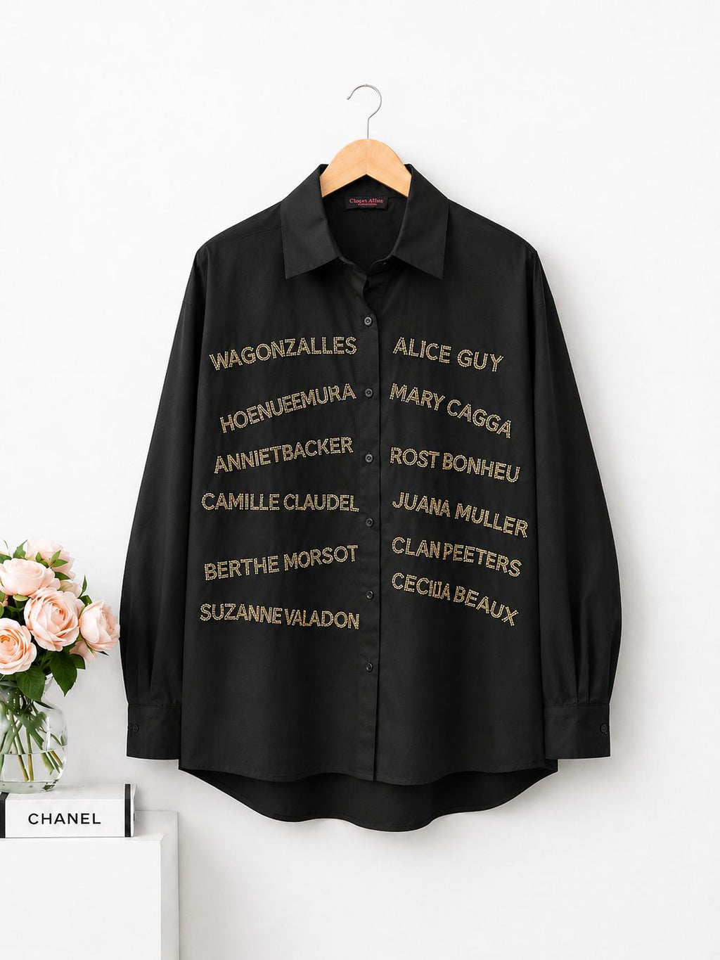 Typography Detail Shirt