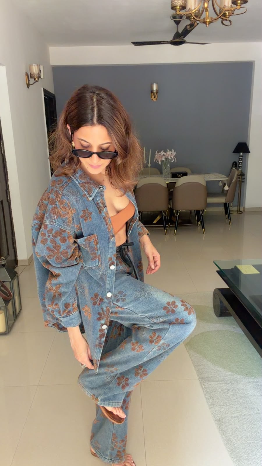 Denim Co-ord Set