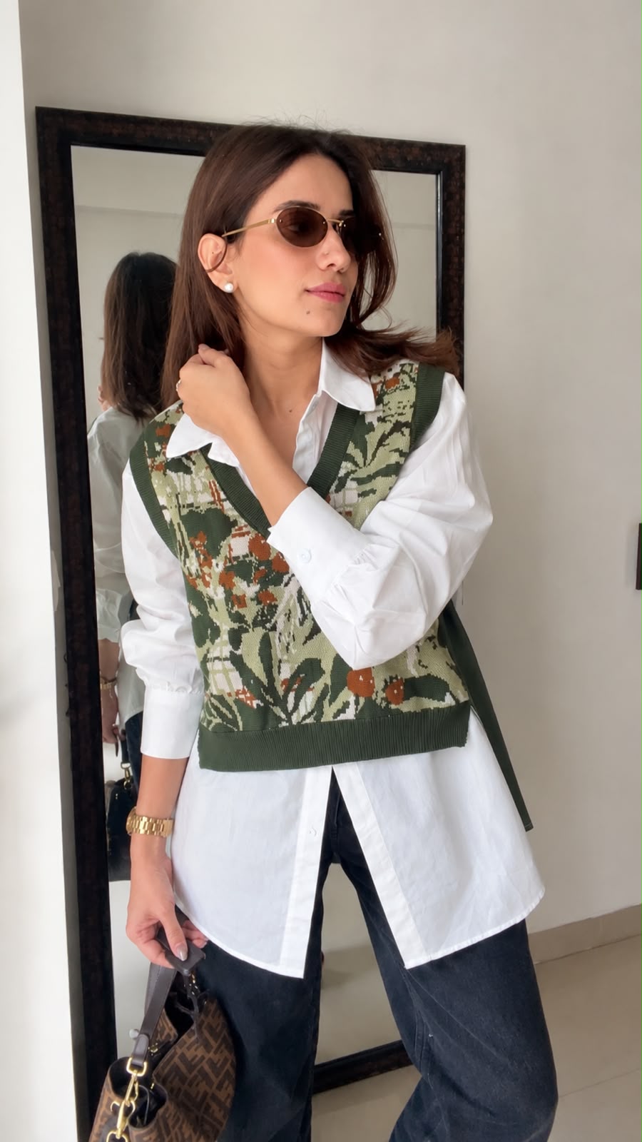 Knit Sweater Shirts