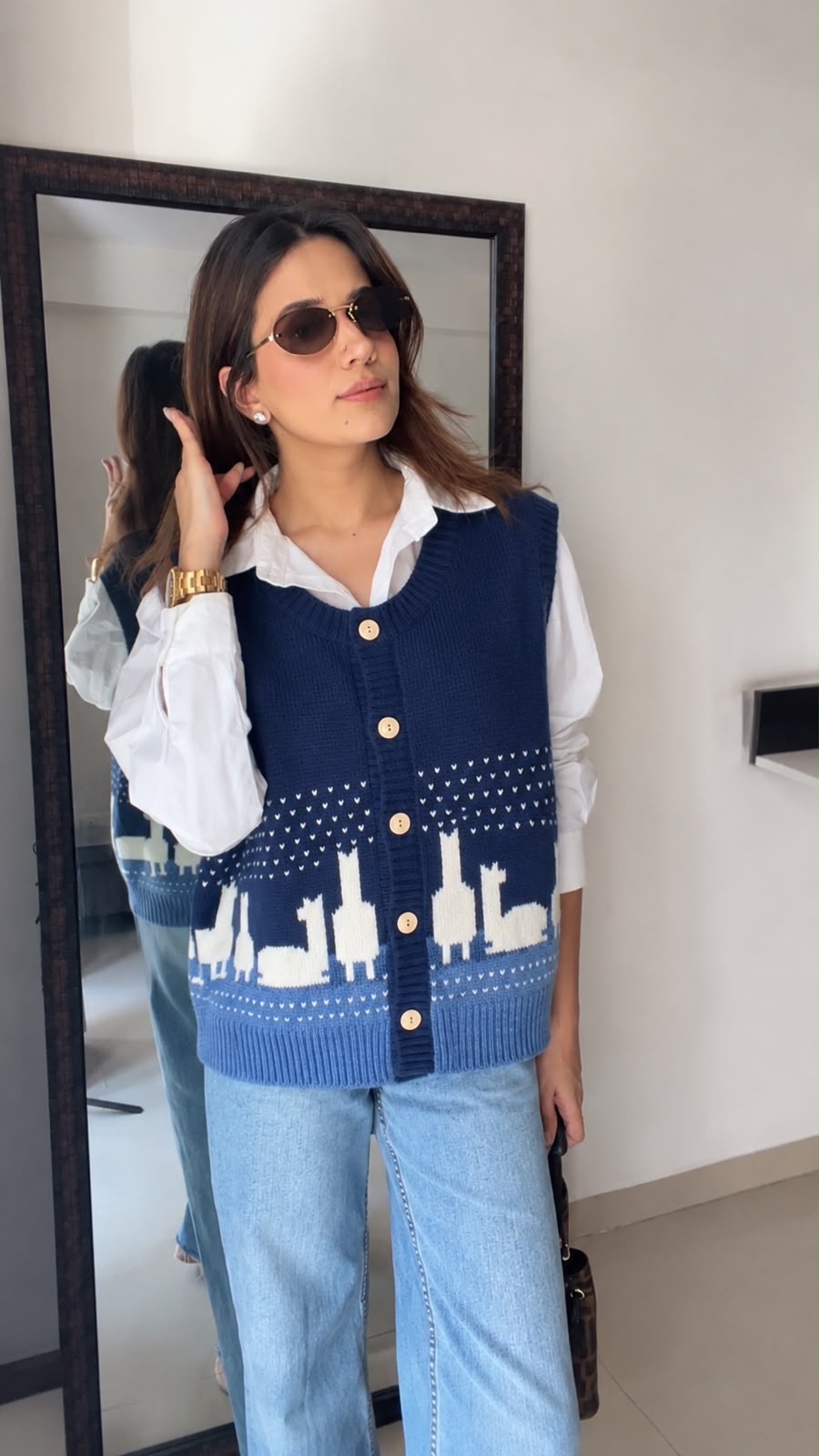 Little Farm Knit vest