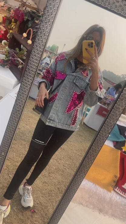 Show Stealer Denim Fall Jacket