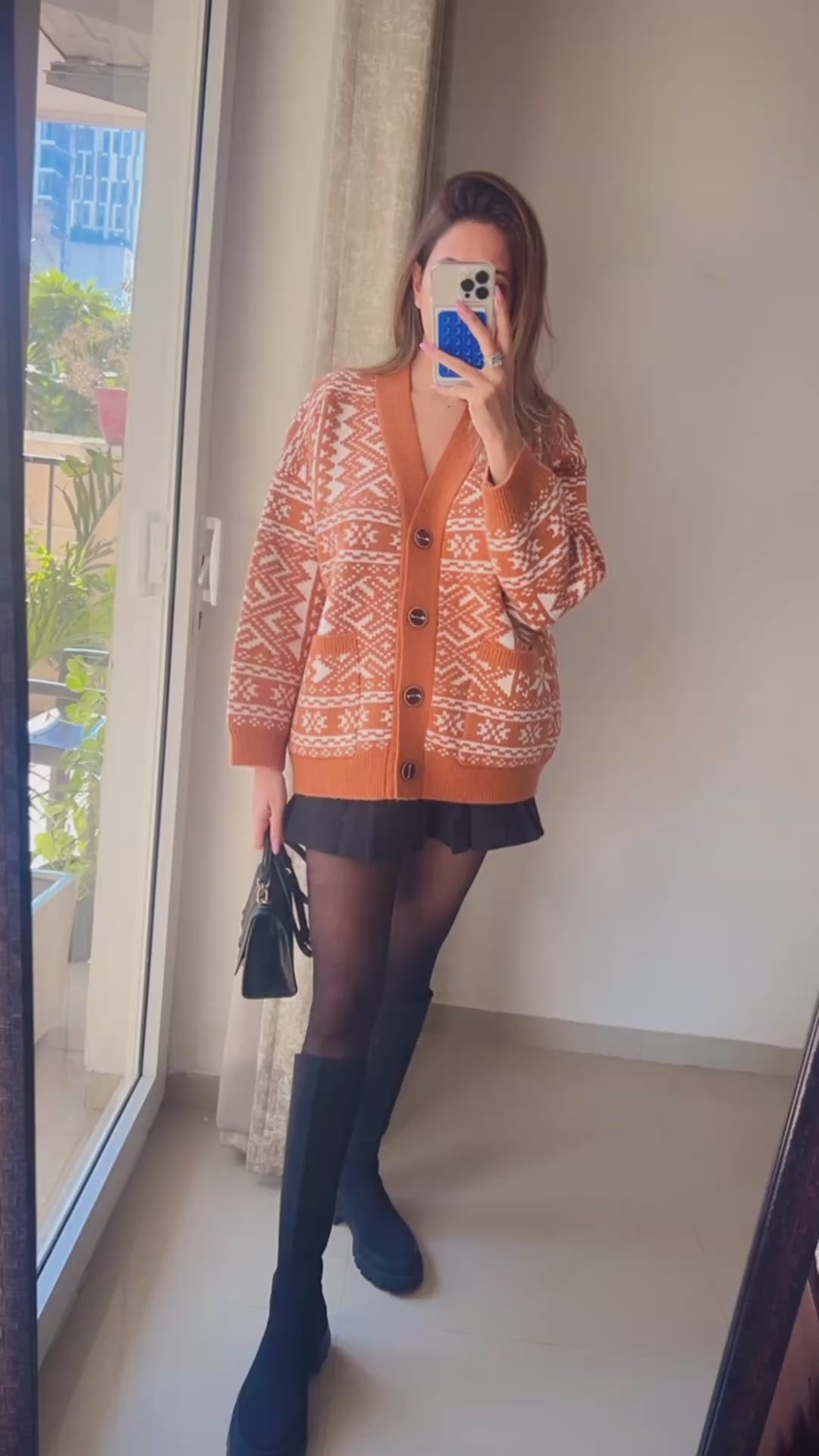 Oversized Knit Fall Cardigan