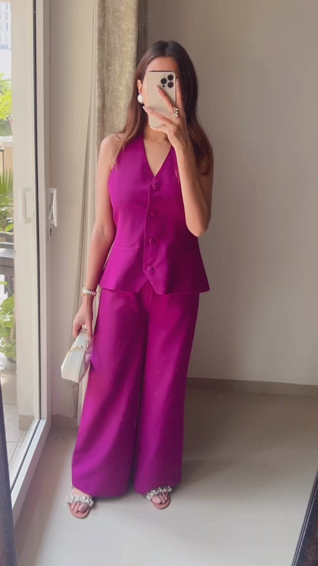 Halter Waist Coat Co-ord